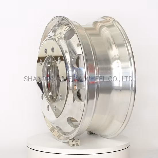 22,5X9,0 полированные кованые алюминиевые колеса или диски для грузовых автомобилей для тяжелых грузов